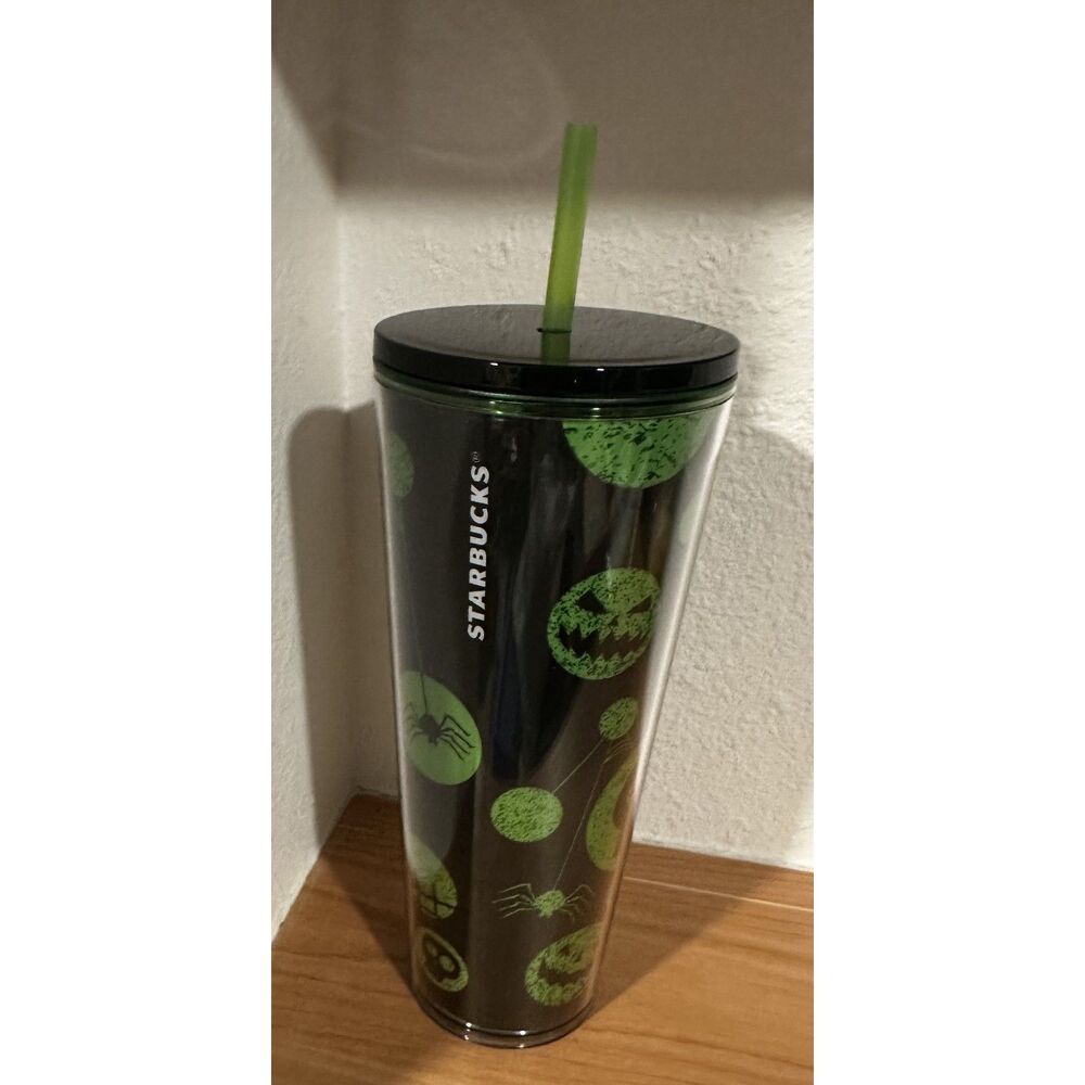 Starbucks Tim Burton's The Nightmare Before Christmas Tumbler 24 OZ, NIB